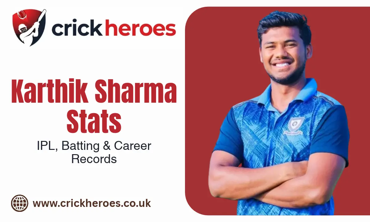 karthik sharma cricketer stats